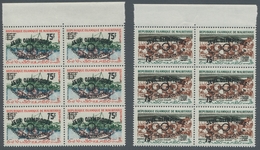 Mauretanien: 1962, Summer Olympics Rome Definitives With Prepared But UNISSUED SMALL And LARGE Opts. - Mauritanie (1960-...)