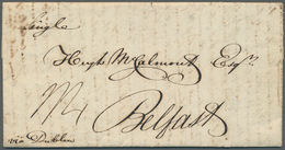Mexiko: 1828. Stampless Envelope Written From Mexico Dated '24/6/1828' Addressed To 'Hugh McCalmond, - Mexiko