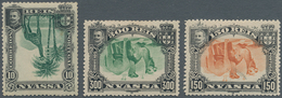 Mocambique - Provinzausgaben: Portugiesische Nyassagesellschaft (Nyassa): 1901. SG 29, 10r Green SG - Nyassaland