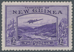 Neuguinea: 1935, Bulolo Goldfields £2 Bright Violet, Mint Hinged And Scarce, SG. £ 350 - Papua New Guinea