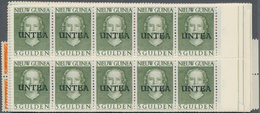 Niederländisch-Neuguinea - West-Neuguinea (UNTEA): 1963, Dutch New Guinea Definitives With Opt. ‚UNT - Netherlands New Guinea