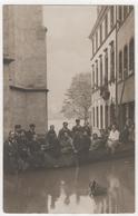 CARTE PHOTO Inondations 1924 Alsace ? Germany ? - Inundaciones