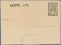 SCADTA - Ausgaben Für Kolumbien: 1923, Stationery Airmail-envelope 20 C "Servicio De .." Occre, Mint - Colombia