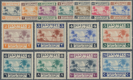 Sudan: 1941, Definitives 'Tuti Island, R. Nile Near Khartoum' Complete Set Of 15, Mint Hinged, SG. £ - Soedan (1954-...)