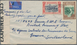 Süd-Rhodesien: 1942. Air Mail Envelope Headed 'Prisoner Of War Post' Addressed To 'British Prisoner - Rhodésie Du Sud (...-1964)