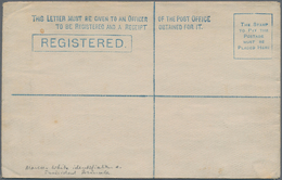 Trinidad Und Tobago: 1885 (ca.) Proof Of A Mint Registered Stationery Envlope Without Denomination B - Trinidad & Tobago (1962-...)