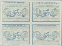 Trinidad Und Tobago: 1911. International Reply Coupon 3d (Rom Type) In An Unused Block Of 4. Luxury - Trinité & Tobago (1962-...)