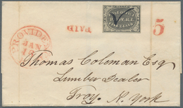 Vereinigte Staaten Von Amerika - Postmasters Provisionals (1845/47): 1846 PROVIDENCE, R.I. Postmaste - 1845-47 Provisorische Ausgaben