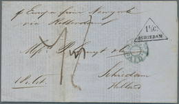 Vereinigte Staaten Von Amerika - Stampless Covers: 1857. Printed Circular 'Prices Current' From Balt - …-1845 Prefilatelia