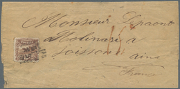 Vereinigte Staaten Von Amerika: 1869. News Band Wrapper Addressed To France Bearing SG 115, 2c Brown - Sonstige & Ohne Zuordnung