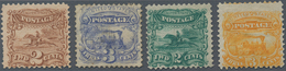 Vereinigte Staaten Von Amerika: 1869, Pictorial Issue 2c. Brown & 3c. Ultramarine (toned), Mint No G - Other & Unclassified