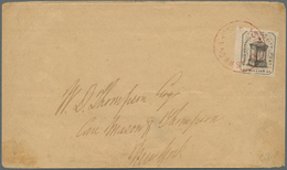 Vereinigte Staaten Von Amerika - Lokalausgaben + Carriers Stamps: 1858, HUSSEY'S POST, 1 C Black, Cl - Sellos Locales