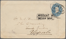 Vereinigte Staaten Von Amerika - Ganzsachen: 1891. United States Postal Stationery Envelope 1c Blue - Sonstige & Ohne Zuordnung