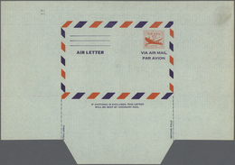 Vereinigte Staaten Von Amerika - Ganzsachen: 1947-55 Aerogrammes: Two Air Letter Sheets Of First Des - Andere & Zonder Classificatie