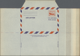 Vereinigte Staaten Von Amerika - Ganzsachen: 1947-55 Aerogrammes: Five Air Letter Sheets Of First De - Altri & Non Classificati