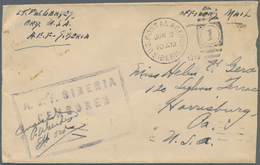 Vereinigte Staaten Von Amerika - Militärpost / Feldpost: 1919. Envelope (shortened) Headed 'Official - Autres & Non Classés