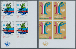 Vereinte Nationen - New York: 1979, Definitives Set Of Four (peace, Human Rights, Pigeons Etc.) In I - Other & Unclassified