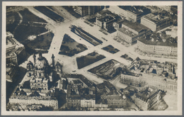 Flugpost Europa: 1920, Bildkarte "Flugfeld Aspern Aus Der Luft" Rückseitig Deutschösterreich Frankat - Altri - Europa