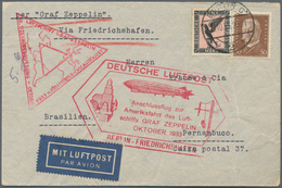 Zeppelinpost Deutschland: 1933. German Cover Flown On The Graf Zeppelin LZ127 Airship's 1933 Chicago - Luchtpost & Zeppelin