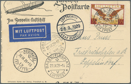 Zeppelinpost Europa: 1929, SCHWEIZ/SCHWEIZFAHRT/Abwurf NEUCHATEL, Aufgabe BIEL: Zeppelin Luftschiff- - Andere-Europa