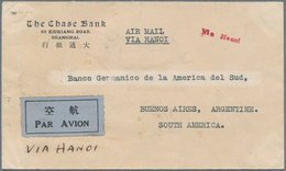 Zeppelinpost Übersee: 1936, 19th South American Flight, China Connection Flight. Commercial Cover Fr - Zeppelines