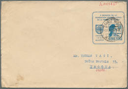 Spanien - Ganzsachen: 1933, Private Stationery Envelope, Liberty 40 C. Of Philatelic Press Conferenc - 1850-1931