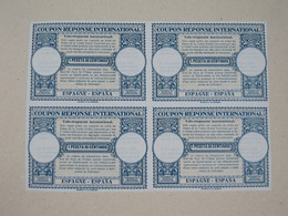 Spanien - Ganzsachen: 1947, INTERNATIONAL REPLY COUPON »Espagne.Espana - 1 Peseta 50 Céntimos« (Lond - 1850-1931