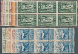 Andorra - Spanische Post: 1932, Not Issued Airmail Set Of 12 With Opt. 'FRANQUICIA DEL CONSELL' In B - Sonstige & Ohne Zuordnung