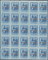 Spanische Besitzungen Im Golf Von Guinea: 1936, Definitive Issue 50c. Blue (drummer) With Prepared B - Guinée Espagnole