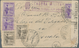 Spanisch-Guinea: 1942. Envelope Addressed To Douala, French Cameroun Bearing Spanish Guinea SG 246, - Spanish Guinea