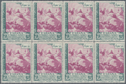 Spanien: 1940, Virgin Of Pilar Airmail Stamp 4+1pta. ‚Mary, Queen Of Martyr‘ In A Lot With 64 Stamps - Andere & Zonder Classificatie
