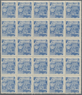 Spanien: 1944, Millenium Of Castile 75c. Blue ‚coat Of Arms Of Santander‘ In A Lot With About 340 St - Andere & Zonder Classificatie