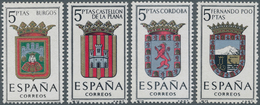 Spanien: 1962/1966, Coat Of Arms Complete Set Of 57 From Alava To Zaragoza In A Lot With 15 Sets Inc - Andere & Zonder Classificatie