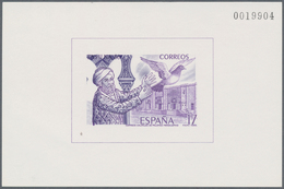 Spanien: 1986, National Stamp Exhibition EXFILNA’86 In Cordoba Imperforate Special Miniature Sheet I - Autres & Non Classés
