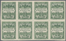 Spanien - Zwangszuschlagsmarken Für Barcelona: 1930, World Exposition In Barcelona ‚EXPOSICION DE BA - War Tax