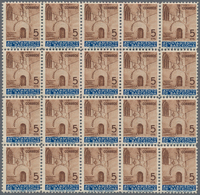 Spanien - Zwangszuschlagsmarken Für Barcelona: 1936, Town Hall Of Barcelona 5c. Brown/blue Perf. 10½ - War Tax