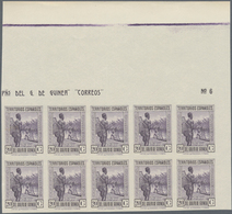 Spanische Besitzungen Im Golf Von Guinea: 1932, Definitive Issue 20c. Deep Violet (native) Without C - Guinea Spagnola