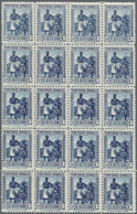 Spanische Besitzungen Im Golf Von Guinea: 1935, Definitive Issue 50c. Dark Blue (drummer) Perf. 10¼ - Spanish Guinea