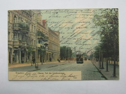 Delcampe - GRAUDENZ , Lindenstrasse , Seltene Karte 1905 Mit Stempel - Westpreussen