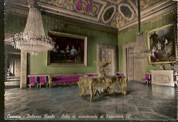 Delcampe - Italy &  Circulated,  Palazzo Reale, Sala Ricevimento Di Francesco II, Castel Di Sangro 1957 (5577) - Monumentos