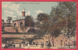 Delcampe - CPA- TIARET - La Mosquée - Fontaine Du Figuier - Voyagée 1918 * 2 SCANS - Tiaret
