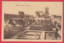 Delcampe - CPA- RABAT - JARDIN Des OUDAÎA - Ann.30 * 2 SCANS - Rabat