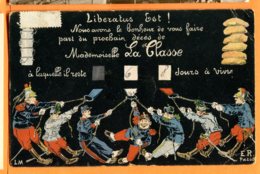 Delcampe - Lip076, Liberatus Est !, E. R. Paris, LM, Circulée 1909 - Humor