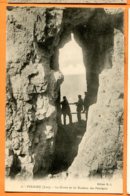 Delcampe - Lip105, Poligny, La Grotte Et Les Rochers Des Pénitents, édit. M. G., Animée, 6, Circulée 1920 - Poligny