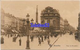 Delcampe - Bruxelles - Place De Brouckère - 1910 - Plätze