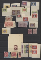 Ägypten: 1890/1970 (ca.), Miscellaneous Accumulation In A Stockbook/on Stockpages, Comprising Airmai - 1866-1914 Khedivate Of Egypt