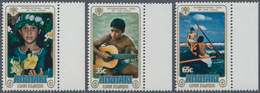 Aitutaki: 1979, International Year Of Child Complete Set Of Three In A Lot With About 370 Sets Mostl - Aitutaki