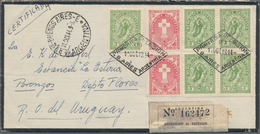 Argentinien: From 1880 (approx). Lot Of About 477 Items (thereof 40 Items Antigua), With Postal Stat - Autres & Non Classés