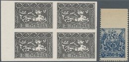 Armenien: 1920/1921, Definitives "Pictorials", Prepared But Not Issued, Lot Of 39 Stamps Showing Var - Armenië