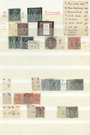 Australien: 1860's-1990 Ca.: Collections Of Mint And Used Stamps From Australia, New Zealand And Pac - Collections